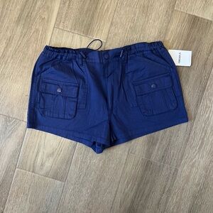 Forever 21 Navy Blue Cargo Shorts NWT